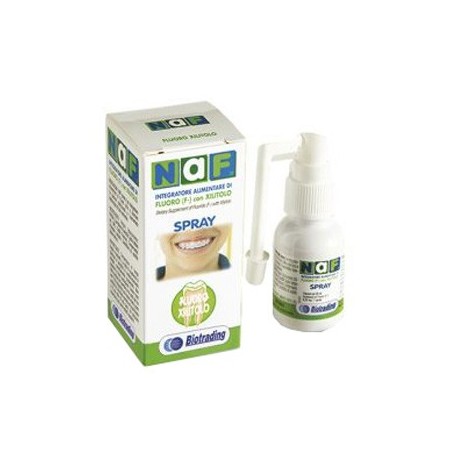 Naf Spray Orale Integratore di Fluoro 20 ml
