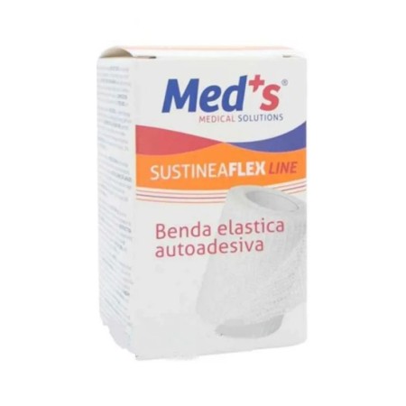 Med's Sustinea Flex Benda Elastica AutoAutoadesiva 4 m x 10 cm