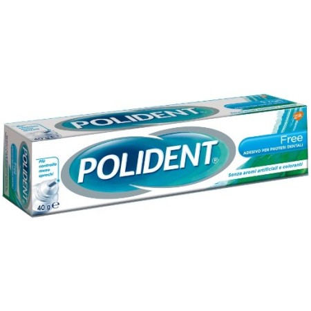 Polident Gusto Neutro Adesivo per Protesi Dentali 40 g