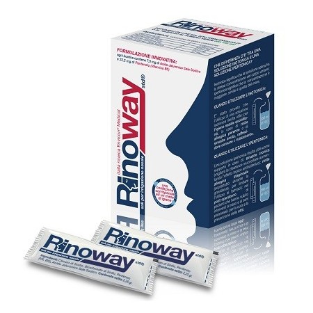 Rinoway Sali Irrigazione Nasale Isotopici 15 Bustine