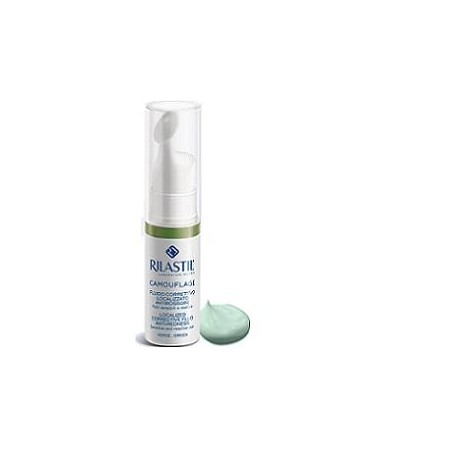 Rilastil Cosmetic Camouflage Correttore Fluido Verde Antirossore 5 ml