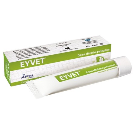 Aurora Biofarma Eyvet Crema Oftalmica Oculare Cani e Gatti 15 Ml