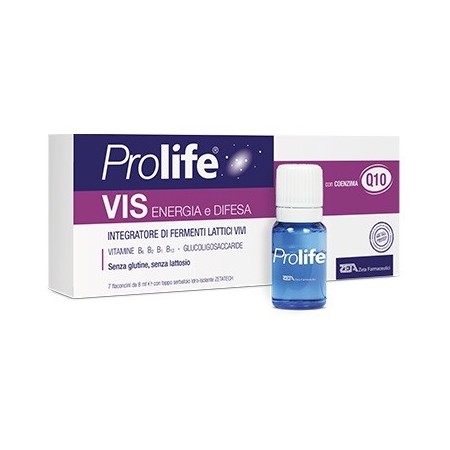 Prolife Vis Energia e Difesa Integratore Di Fermenti Lattici Vivi 7 Flaconcini