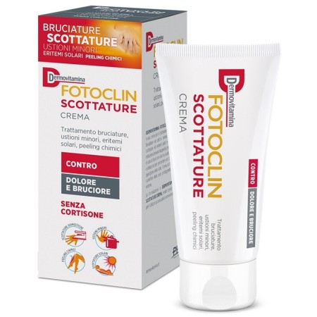 Dermovitamina Scottature Sole Crema Per Eritemi Solari e Arrossamenti 150 ml