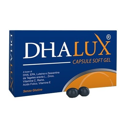 Dhalux Integratore Per La Vista 30 Capsule Molli