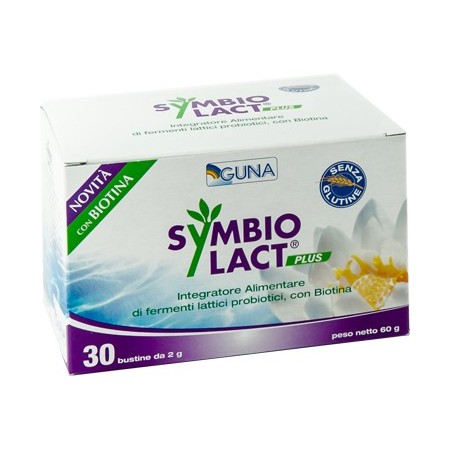 Guna SymbioLact Plus Integratore Flora Intestinale 30 Bustine