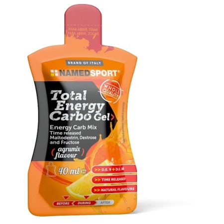 Named Sport Total Energy Carbo Gel Agrumix Integratore 40 ml