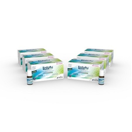 Linfoflu PROMO Multipack Integratore Difese Immunitarie 6x15 Flaconcini