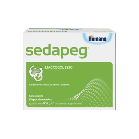 SedaPeg Integratore Stitichezza nei Bambini 16 Bustine