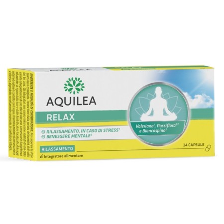 Aquilea Relax Integratore Benessere Mentale 24 Capsule