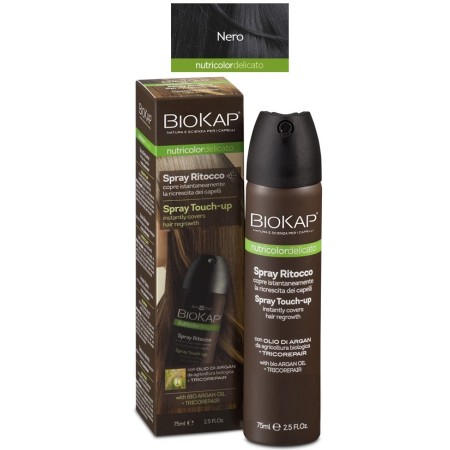 Biokap Nutricolor Spray Ritocco Tinta Per Capelli Nero