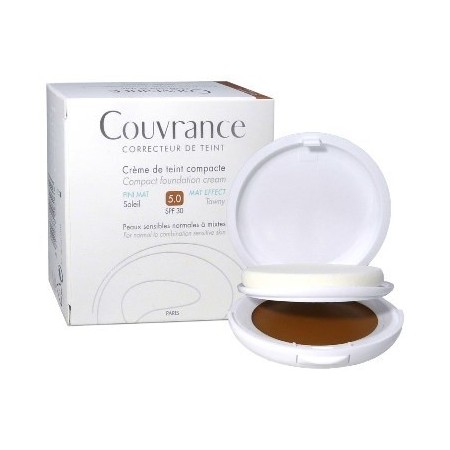 Avène Couvrance Crema Compatta Colorata Oil Free 05 Color Sole 9.5 g