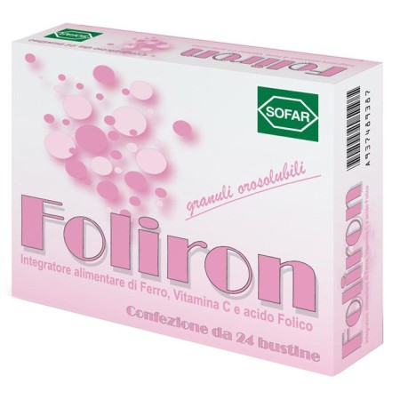Foliron Integratore Gravidanza e Allattamento 24 Bustine