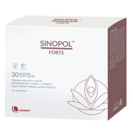 Sinopol Forte Integratore Per Fertilità e Gravidanza 30 Bustine Fast-Slow