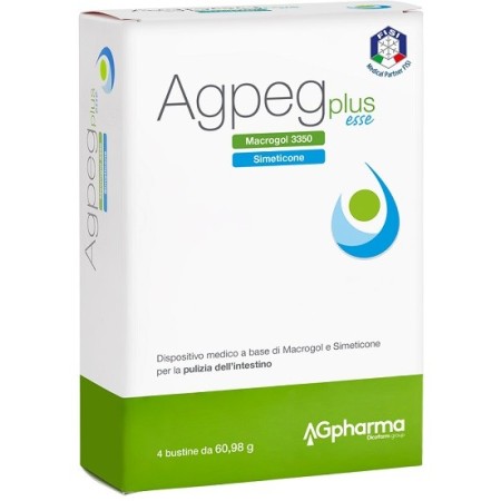 Agpeg Plus Esse Integratore Lassativo 4 Bustine