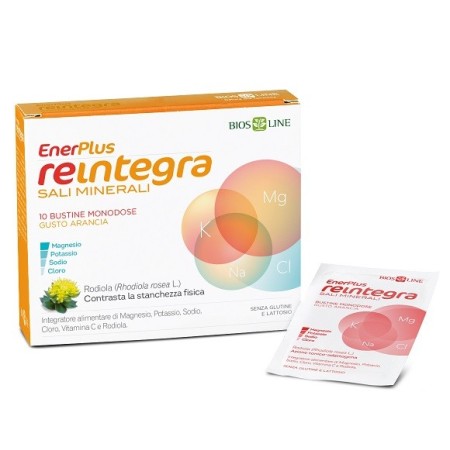 Enerplus Reintegra Integratore di Sali Minerali 10 Bustine