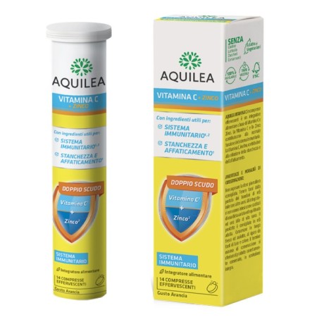 Aquilea Vitamina C Integratore Difese Immunitarie 14 Compresse Effervescenti
