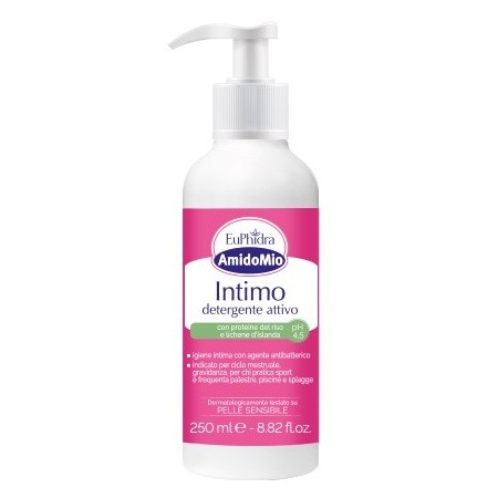 EuPhidra AmidoMio Intimo Detergente Attivo Antibatterico 250 ml