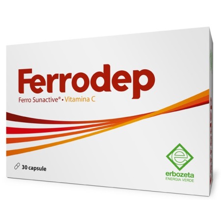Erbozeta Ferroped Integratore di Ferro 30 Capsule