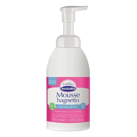 Euphidra Amidomio Mousse Bagnetto Con Olio di Riso 500ml