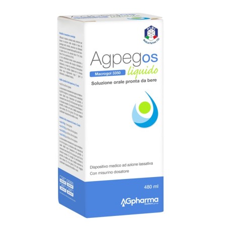 AgpegOS Magrocol 3350 Integratore Lassativo Liquido 480 ml