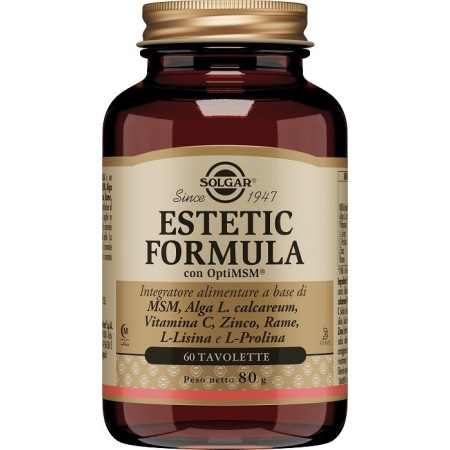 Solgar Estetic Formula Integratore Capelli Pelle e Unghie 60 Tavolette