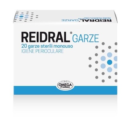 Reidral Garze Sterili Per Igiene Oculare 20 Pezzi
