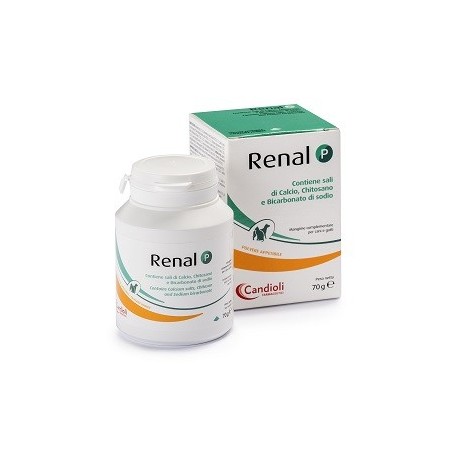Candioli Renal P Polvere Integratore Urinario Cani e Gatti 70 g