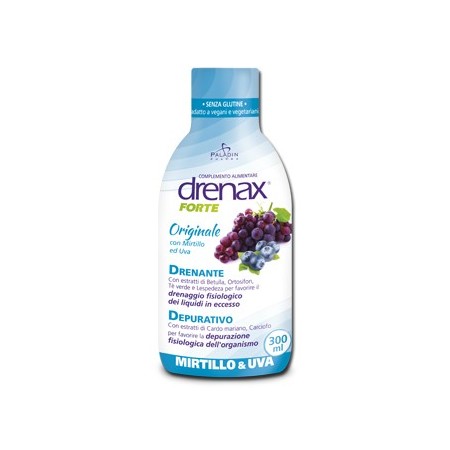 Drenax Forte Mirtillo Plus Integratore Drenante 300 ml