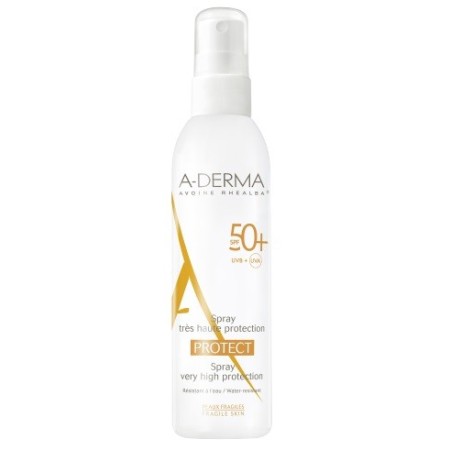 A-Derma Protect Spray Solare Corpo SPF 50  Protezione Molto 