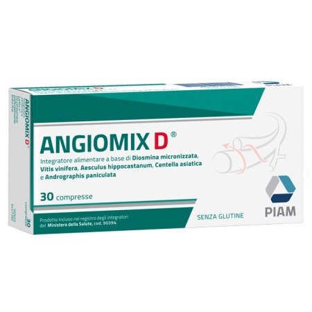 Angiomix D Integratore Microcircolo 30 Compresse