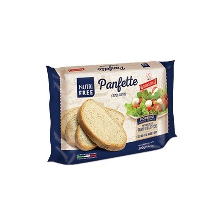 Nutri Free Panfette Pane A Fette Senza Glutine Nuova Ricetta 300 g