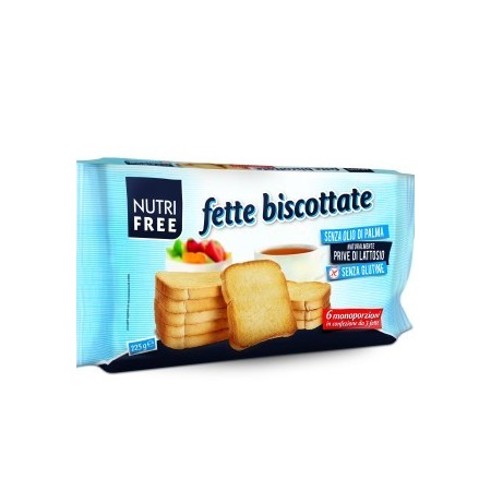 Nutri Free Fette Biscottate Friabili Senza Glutine 225 g