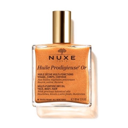 Nuxe Huile Prodigieuse Oro Olio Secco Viso Corpo Capelli Spray 100 ml