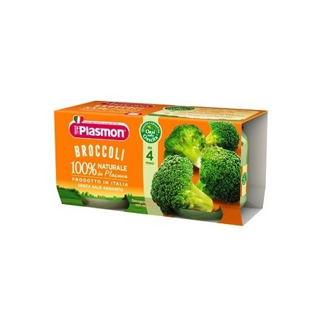 Plasmon Omogeneizzato Ai Broccoli 2x80 g  6m