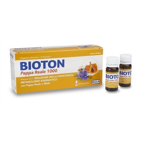 Bioton Pappa Reale 1000 Integratore Tonico Energetico 14 Flaconcini