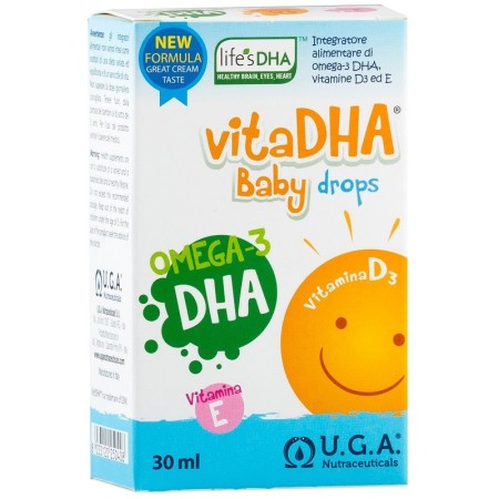 Vitadha Baby Drops Integratore Funzioni Cognitive e Sistema Immunitario 30 ml