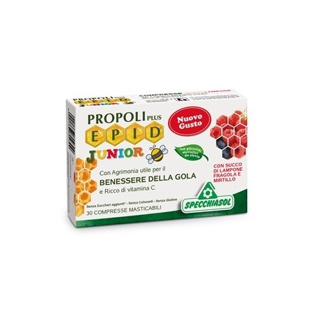 Specchiasol Epid Junior Integratore Per la Gola 30 Compresse