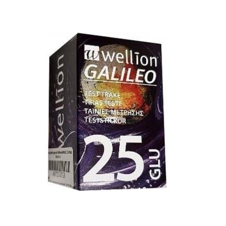 WELLION GALILEO STRIPS 25 GLIC