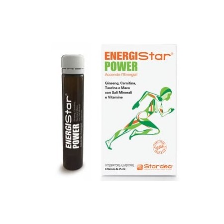 Energistar Power Integratore Energetico 6 Flaconcini