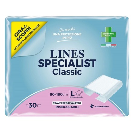 Lines Specialist Traverse Salvaletto Rimboccabili 80x180 cm 30 Pezzi