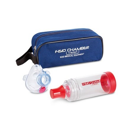 FisioChamber Vision Infant Camera di Inalazione Con Valvola e Maschera Bambini 0-3 Anni