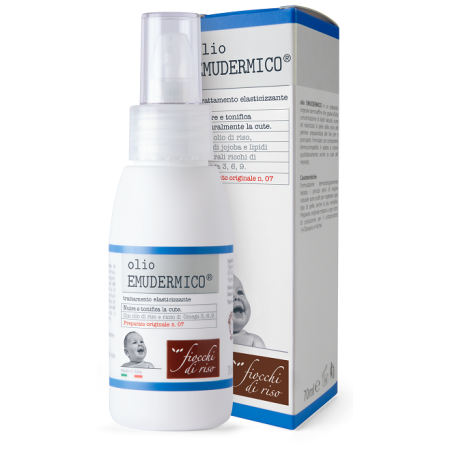 Fiocchi di Riso Olio Emudermico Idratante Elasticizzante 70 ml