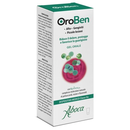 Aboca Oroben Gel Orale Afte e Gengiviti 15 ml