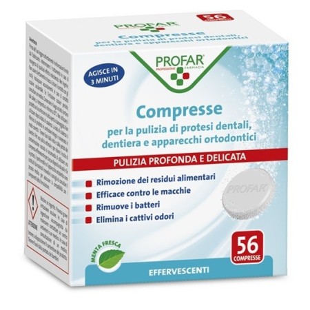 PROFAR COMPRESSE PULIZIA 56PZ