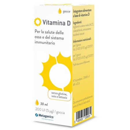 Vitamina D Liquido Integratore 30 ml