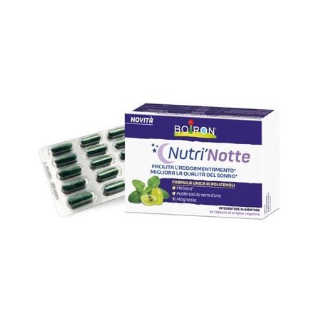 Boiron NutrìNotte Integratore Sonno 30 Capsule Vegetali