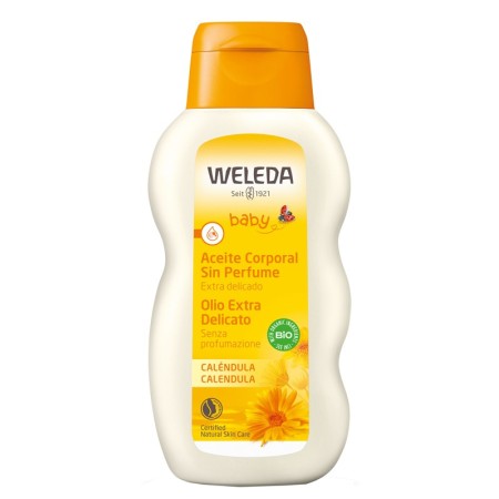 Weleda Baby Calendula Olio Trattante Corpo Senza Profumo 200 ml