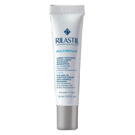 Rilastil Multirepair Crema Contorno Occhi e Labbra Antirughe Riparatrice 15 ml