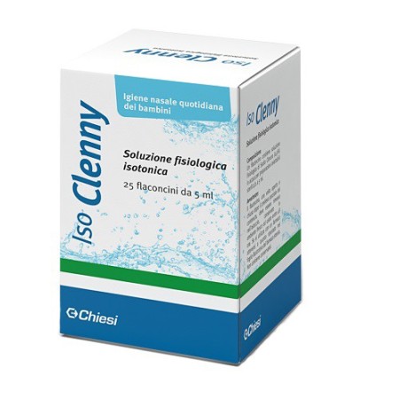 Iso Clenny 20 Flaconcini Monodose Igiene Nasale per Bambini 5 ml